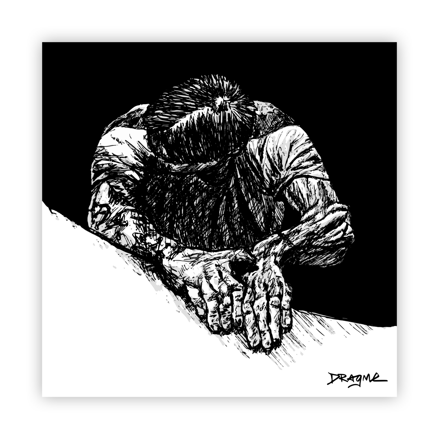 Sloper Top - Metal Print