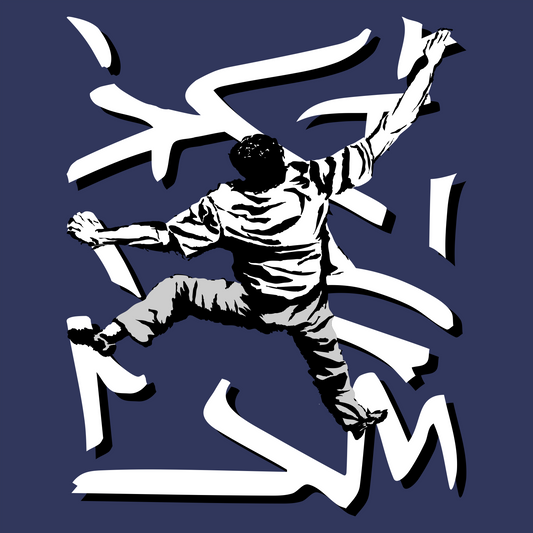 Span T-Shirt (Stencil) - Midnight