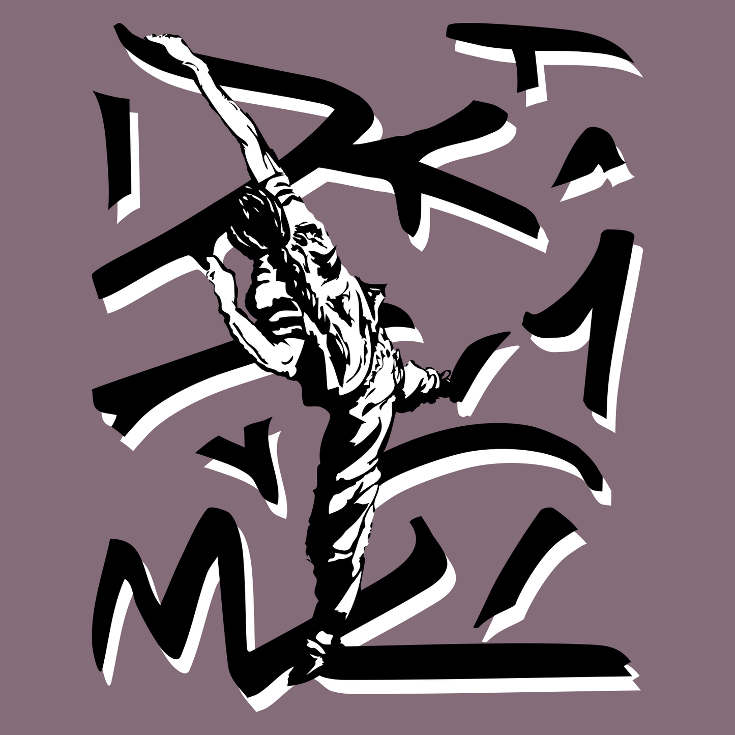 Stake Your Claim T-Shirt (Stencil) - Dusk