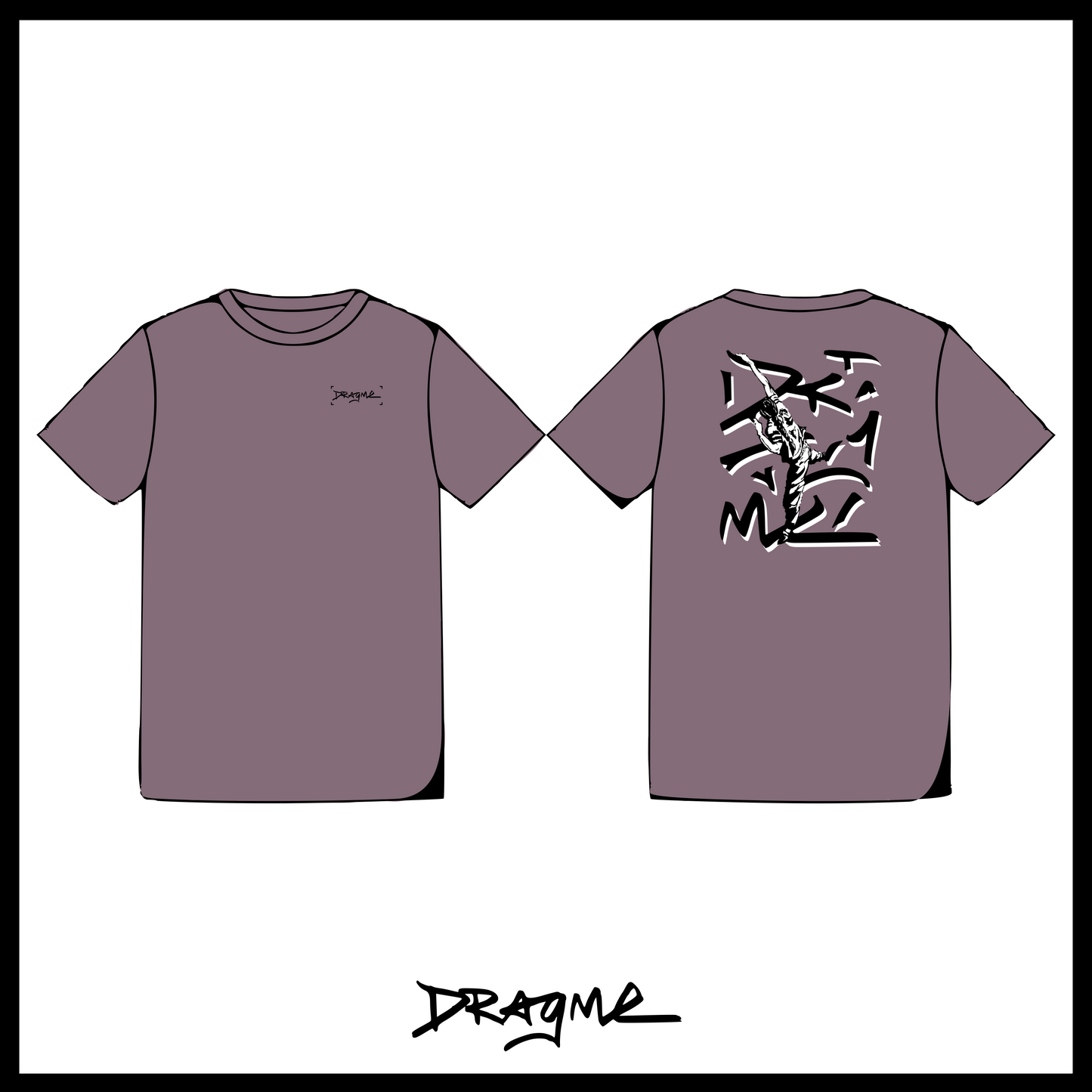 Stake Your Claim T-Shirt (Stencil) - Dusk