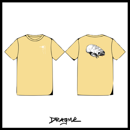 Stinky Dogs T-Shirt - Chalky Yellow