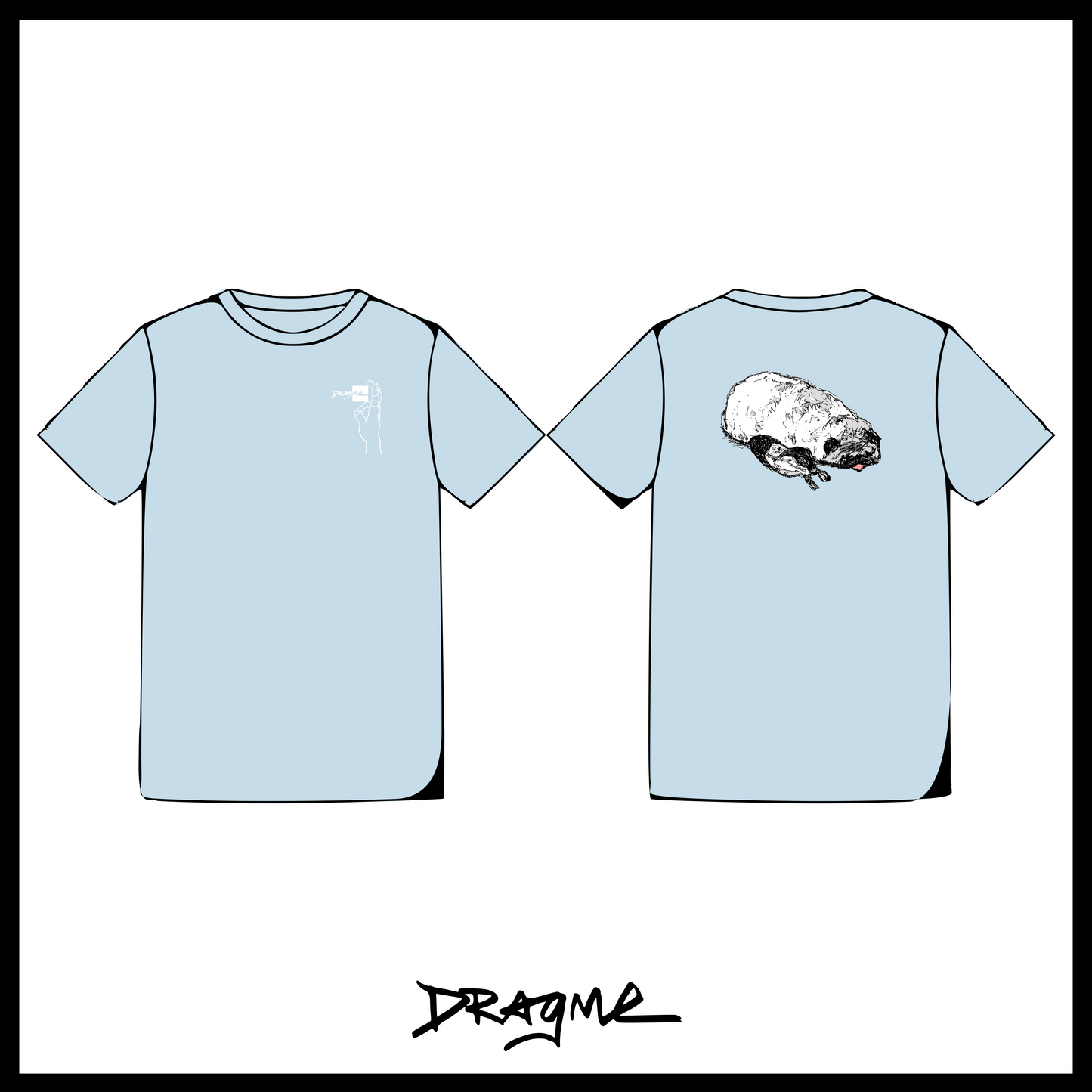 Stinky Dogs 01 T-Shirt - Hydrangea
