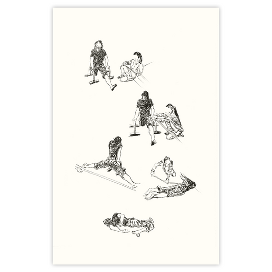 Stretch - Paper Print
