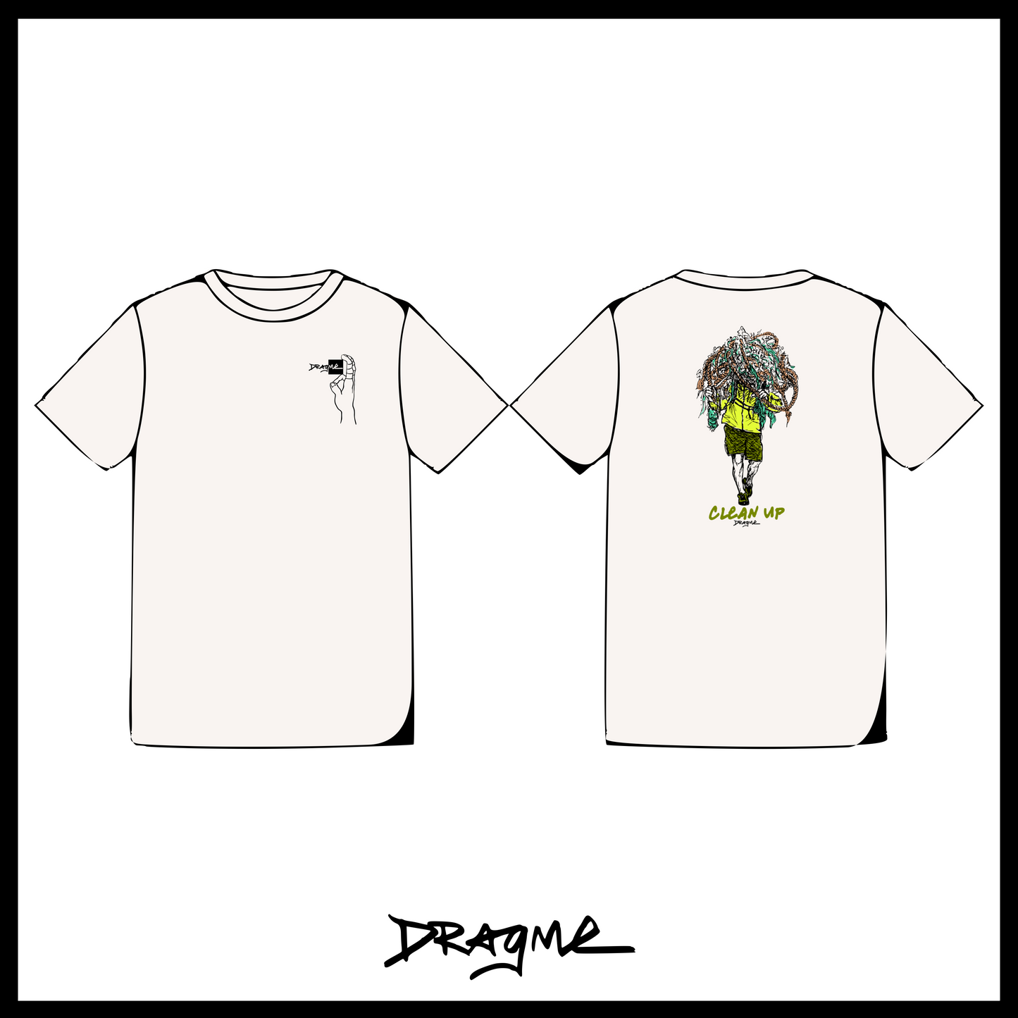Trash Unit T-Shirt - White