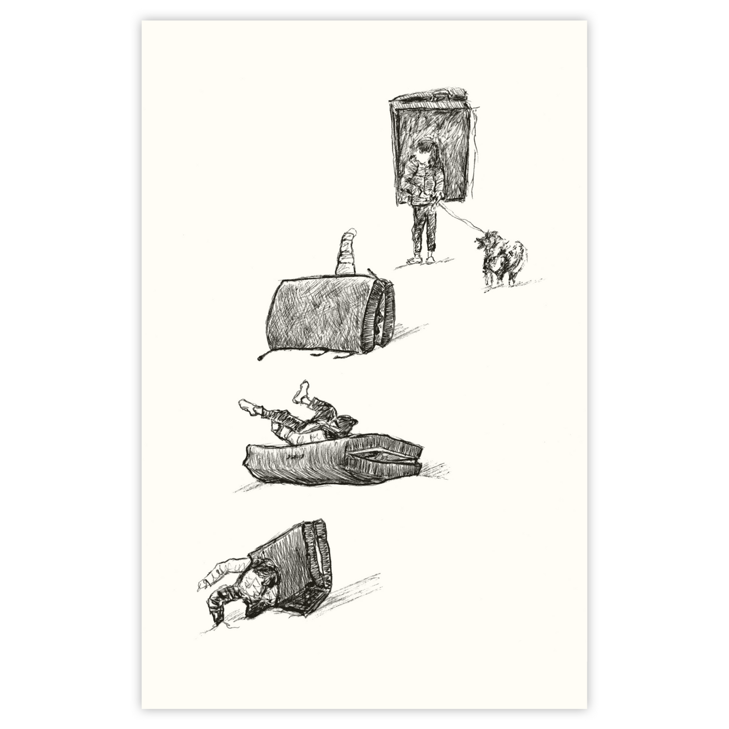 Tumble - Paper Print