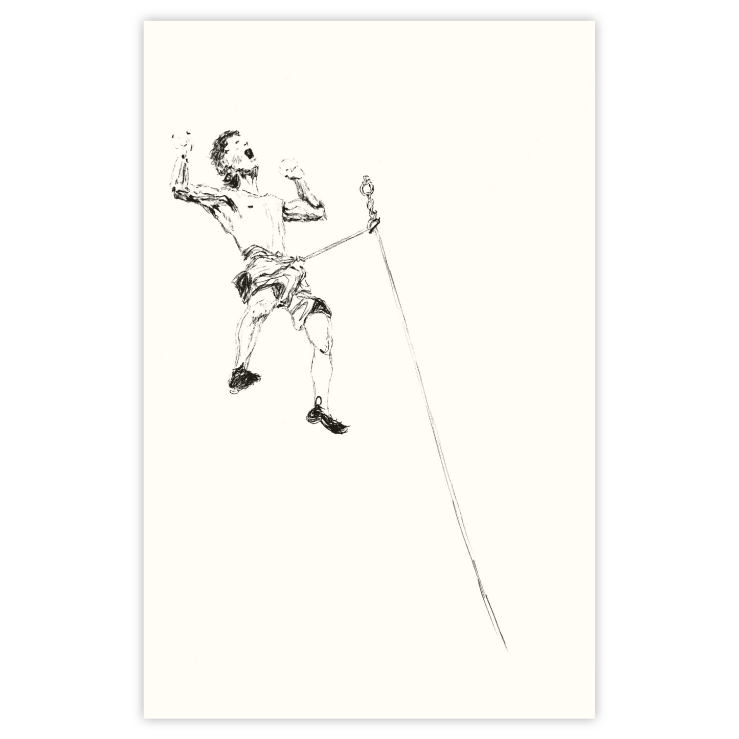 Victory Whip - Paper Print