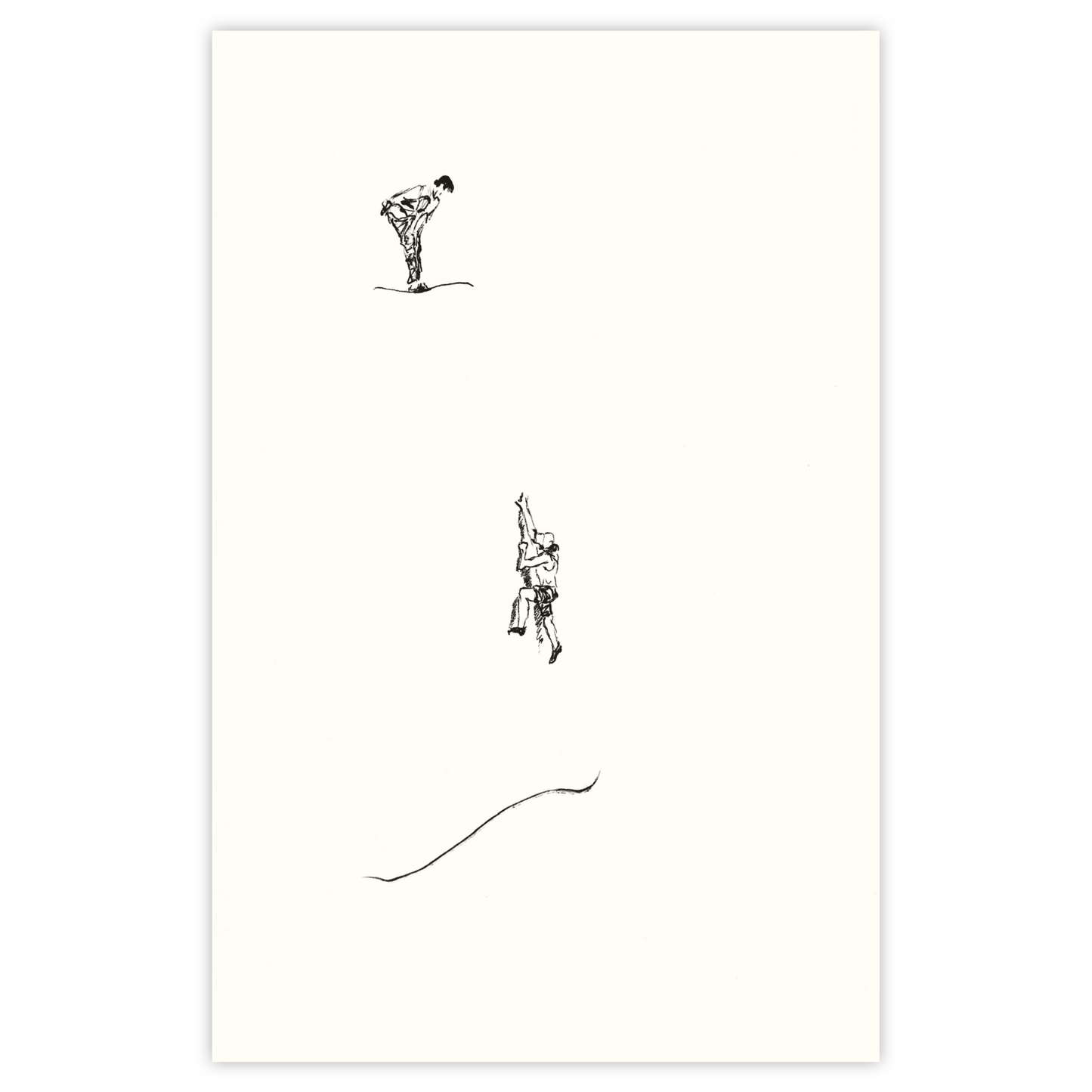 Wait for Me - Paper Print