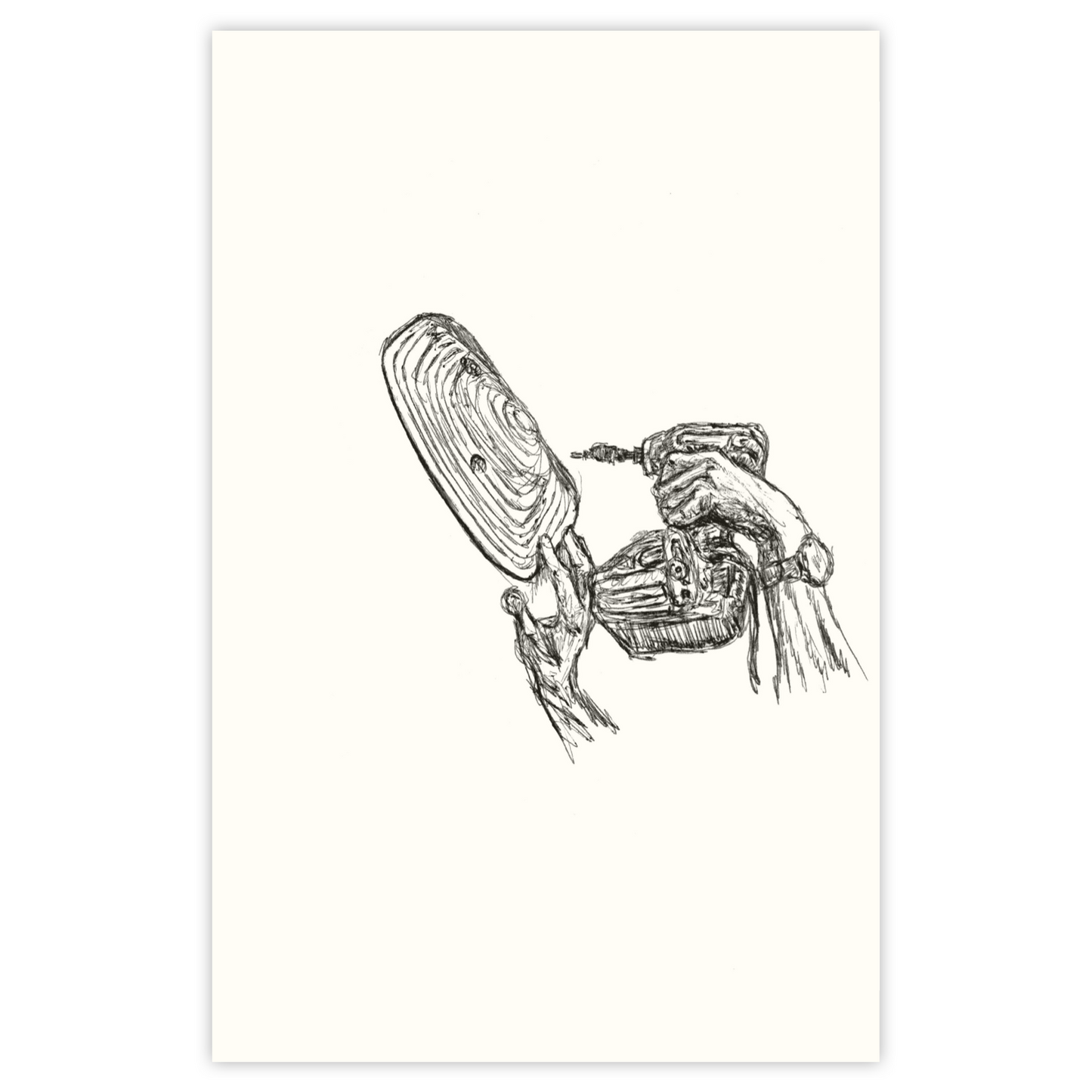 Wood Hold - Paper Print